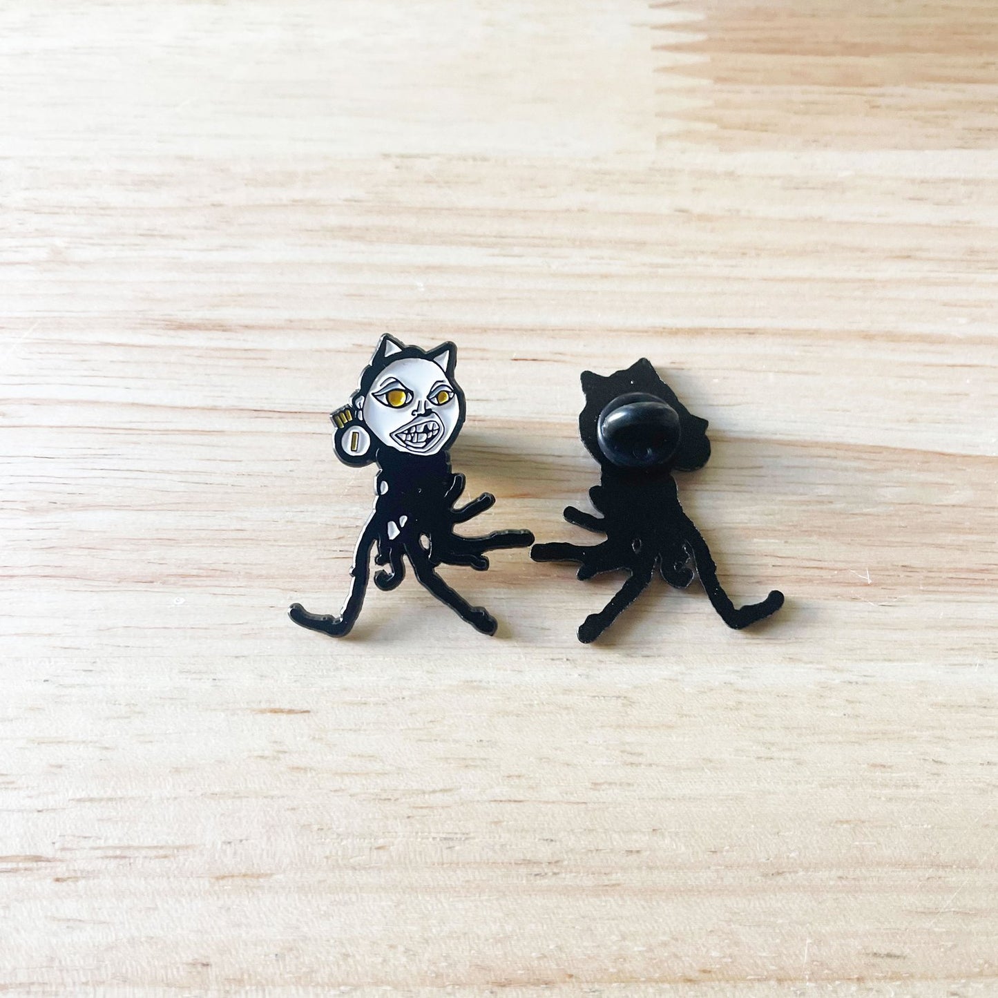 Cat Squidy Pin