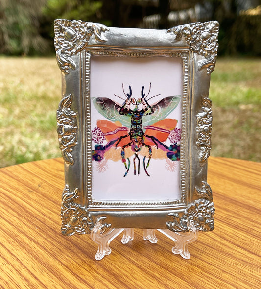 Framed Flower Mantis