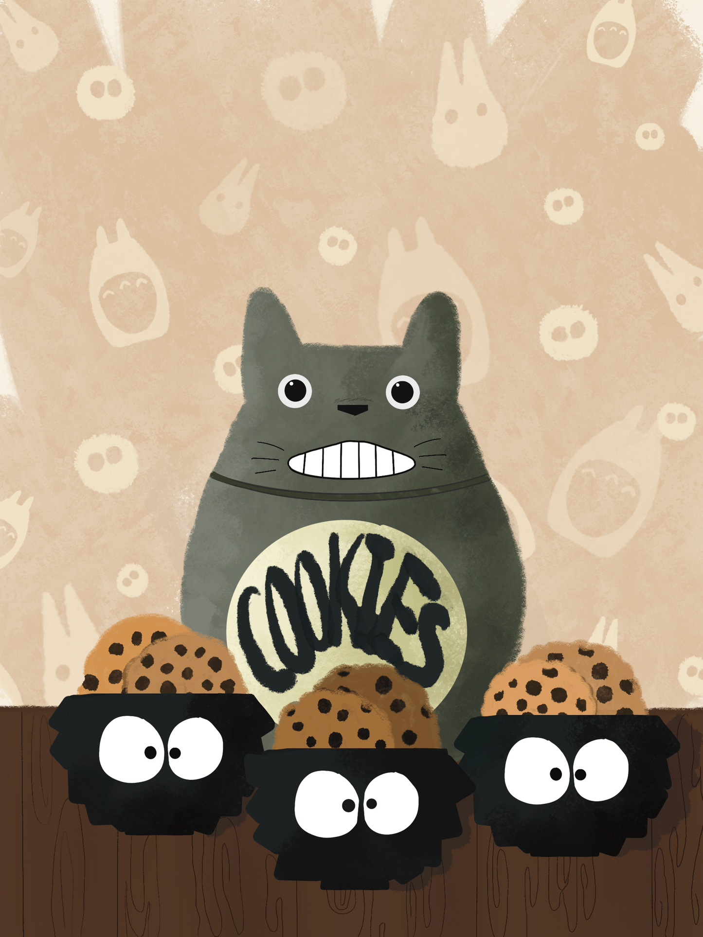 Totoro Cookies